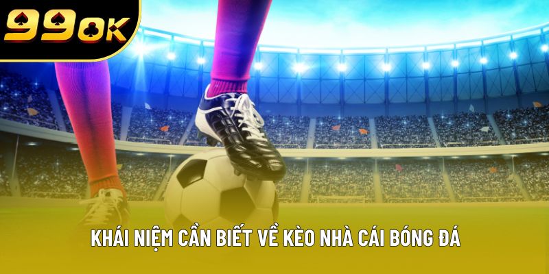 Khái niệm cần biết về kèo nhà cái bóng đá